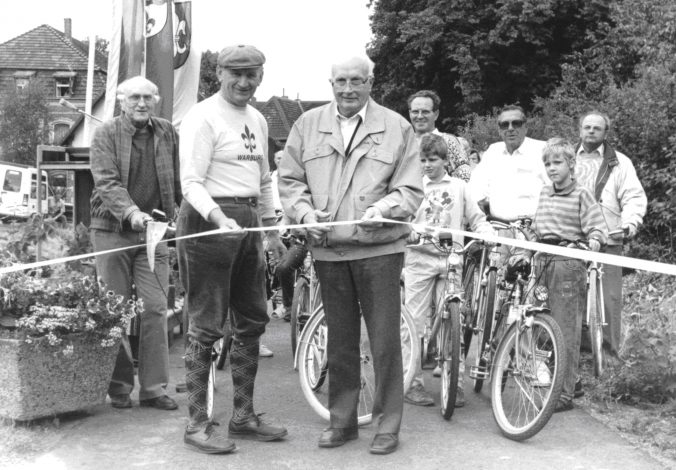 Eröffnung des Radwanderweges