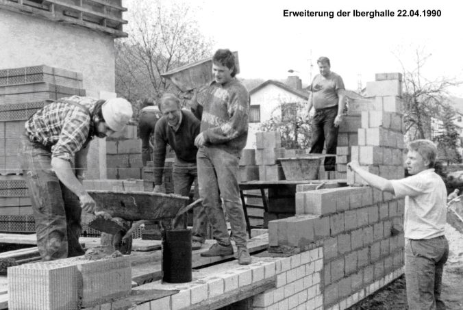 Erweiterung der Iberghalle