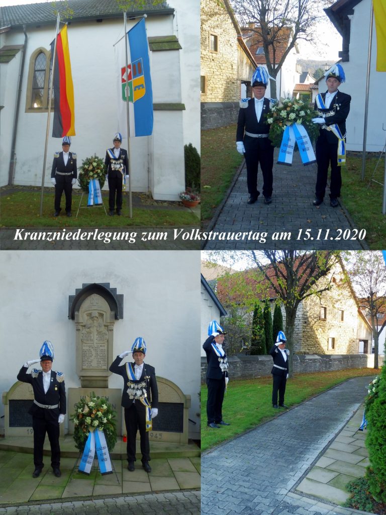 Kranzniederlegung – Heimatschutzverein Welda