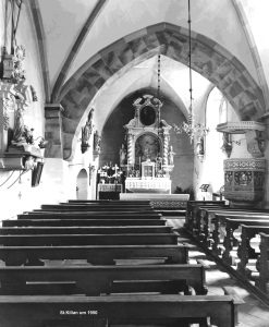 Welda St.Kilianskirche um 1950