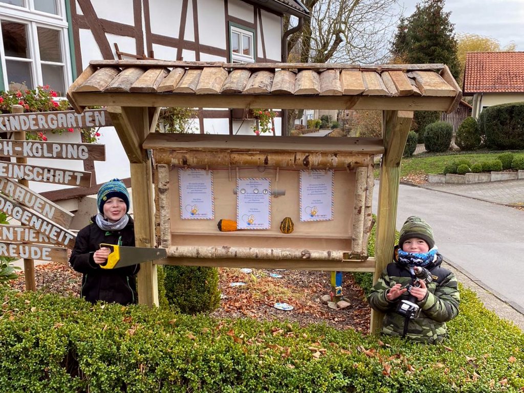 Adolph-Kolping-Kindergarten Welda - Der neue Infokasten