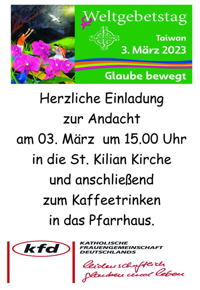  Plakat Weltgebetstag 2023 - Welda Illustration 