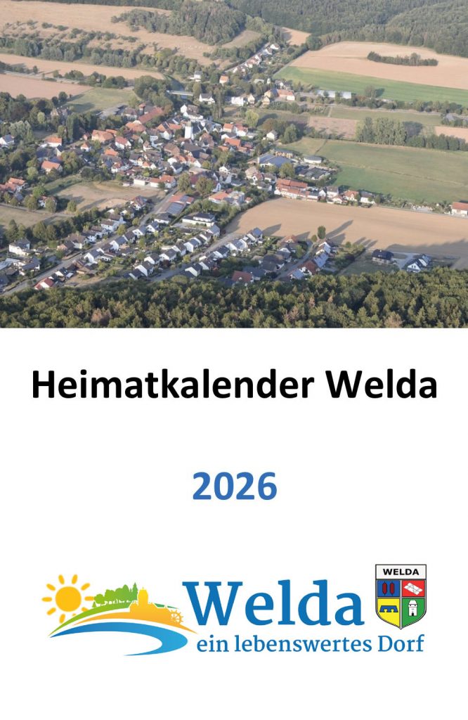 Welda Heimatkalender 2026
